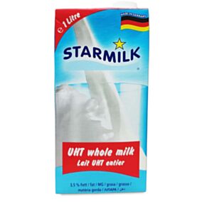 STARMILK γάλα μακράς διάρκειας uht 3.5% 1lt